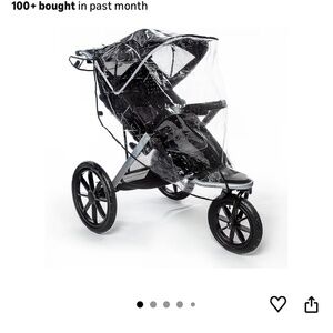 GRACO Universal Jogging Stroller Rain **COVER ONLY**